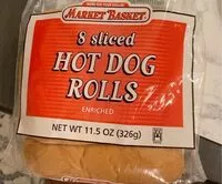 Mängden socker i Hot Dog Rolls
