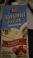Mängden socker i Almond Break almond milk