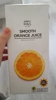 Mängden socker i Smooth orange juice