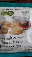 Mängden socker i Chips au sel de mer et au vinaigre