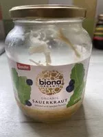 Mängden socker i sauerkraut (organic)