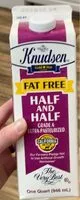 Mängden socker i Fat Free Half and Half