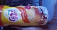 Mängden socker i Coffee creamer, hazelnut