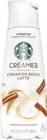 Mängden socker i Cinnamon dolce latte coffee creamer
