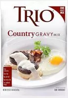 Mängden socker i Country gravy mix