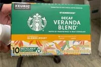 Mängden socker i Decaf veranda blend