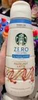 Mängden socker i Zero creamer hazelnut latte