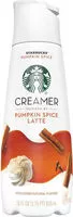 Mängden socker i Pumpkin spice latte coffee creamer