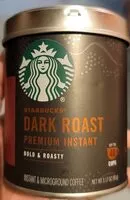 Mängden socker i Starbucks Dark Roast Premium Instant Coffee