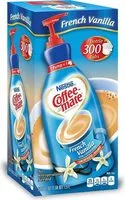 Mängden socker i Coffeemate liquid coffee creamer french vanilla
