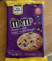 Mängden socker i Nestle toll house Ghouls mix sugar cookie dough