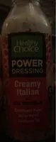 Mängden socker i Creamy italian power dressing