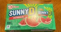 Mängden socker i Watermelon sunny D