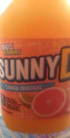 Socker och näringsämnen i Sunny d