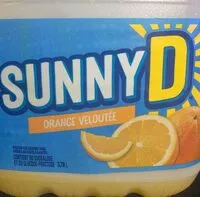 Mängden socker i Boisson au agrume orange velouté