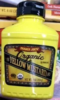 Mängden socker i Organic Yellow mustard