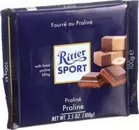 Mängden socker i Chocolate bar milk w nougat-pra