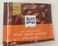Mängden socker i Honey Sea-Salt Almonds