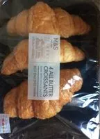 Mängden socker i Buttery Croissants