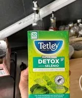 Mängden socker i Super Tea Bag Detox com Selênio