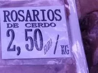 Mängden socker i Rosarios de cerdo