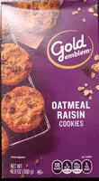 Mängden socker i Oatmeal Raison Cookies