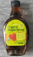 Mängden socker i Organic maple syrup