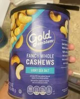 Mängden socker i Fancy whole cashews