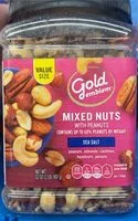 Mängden socker i Mixed nuts sea salt