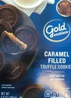 Mängden socker i Caramel filled truffle cookies