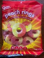 Mängden socker i peach rings
