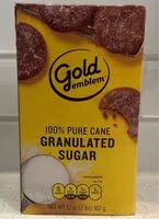Mängden socker i 100% Pure Granulated Sugar