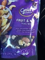 Mängden socker i Fruit & nut trail mix