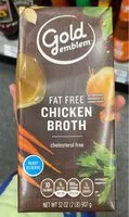Mängden socker i Fat free chicken broth