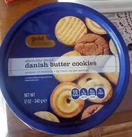 Mängden socker i Gold Emblem Danish Butter Cookies
