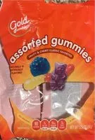 Mängden socker i Assorted gummies