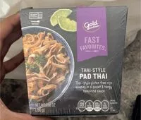 Mängden socker i Thai style pad thai