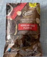 Mängden socker i Hand crafted beef jerky korean bbq flavor