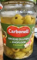 Mängden socker i Groene olijfen in knoflook marinade