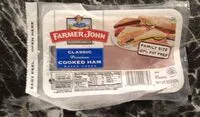 Mängden socker i Farmer John Cooked ham