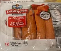 Mängden socker i Smoked sausage