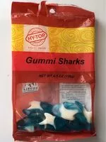 Mängden socker i Gummi Sharks