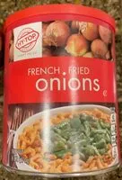 Mängden socker i French Fried Onions