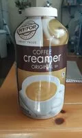 Mängden socker i coffee creamer