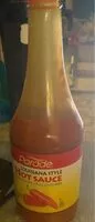 Mängden socker i Louisiana hot sauce