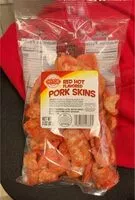 Mängden socker i Red Hot pork rinds