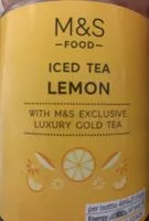 Mängden socker i Lemon iced tea