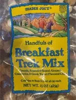 Mängden socker i Breakfast trek mix