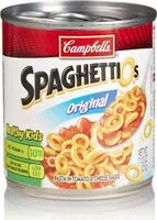 Mängden socker i Campbell's canned pasta original