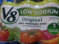 Mängden socker i Low sodium vegetable juice